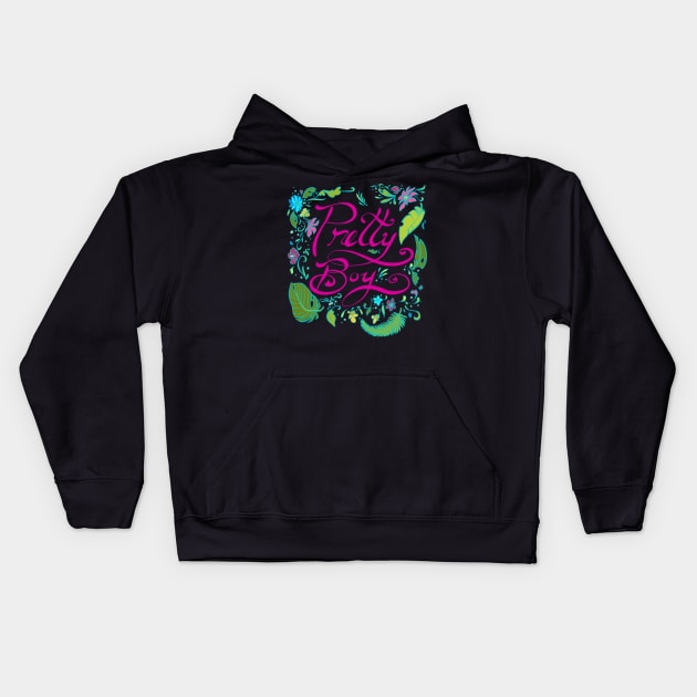 Pretty Boy Kids Hoodie by FindChaos